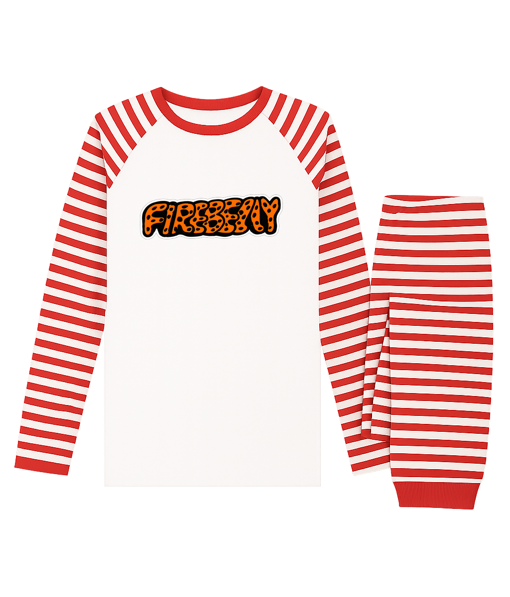 Christmas Pyjamas firebelly logo tee